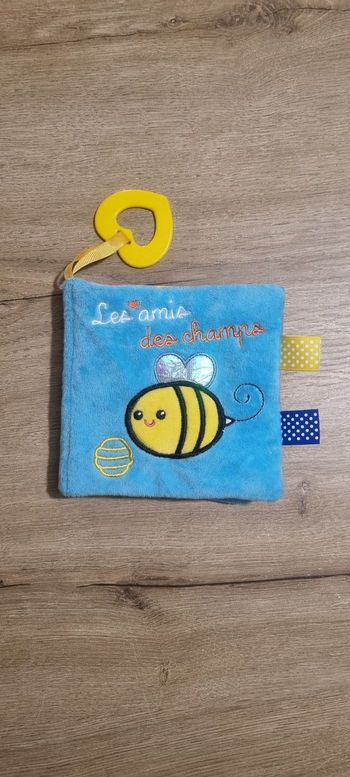 Livre d'éveil en tissus imagier