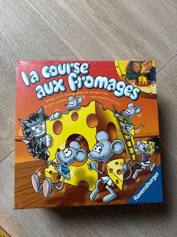 Jeu de société la course aux fromages