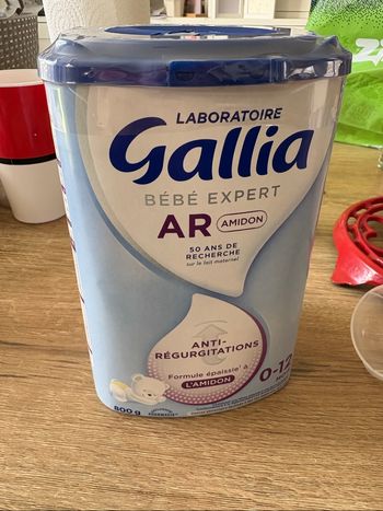 Lait Gallia AR 1er âge