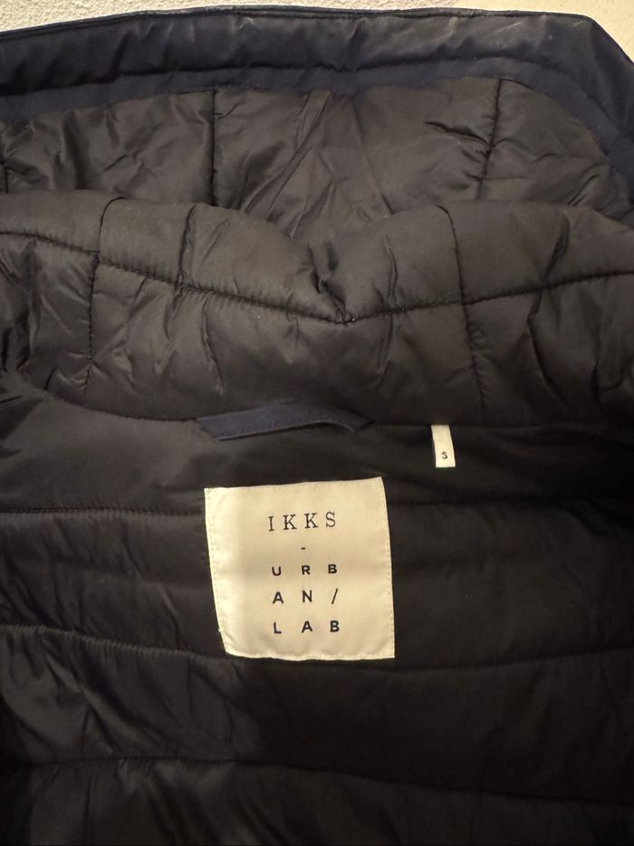 Parka homme IKKS - Bleu marine - Taille S - Excellent état - photo numéro 6