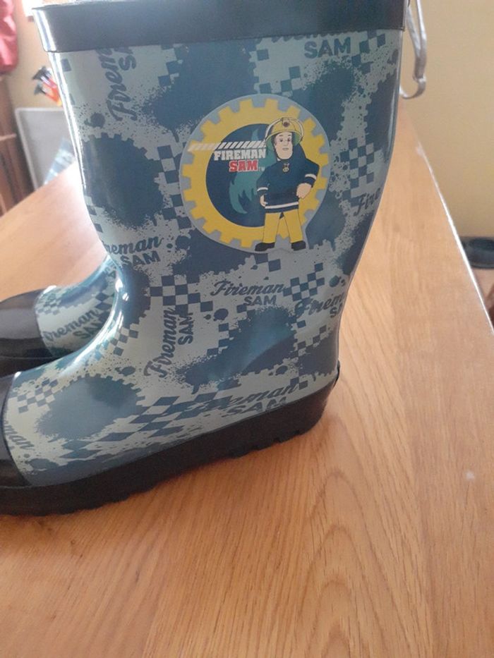 Botte de pluie enfant Sam le pompier - photo numéro 2
