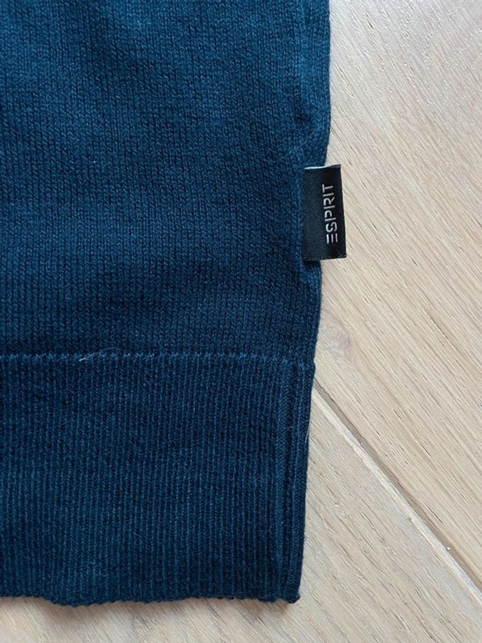 Pull fin col roulé marine - Esprit - L/XL - photo numéro 3