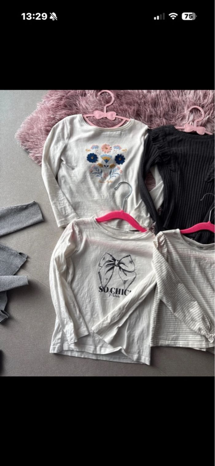 Lot t shirt manche longue - photo numéro 2