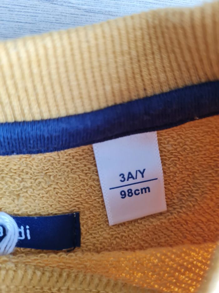 Sweat Jaune 3 ans - photo numéro 2