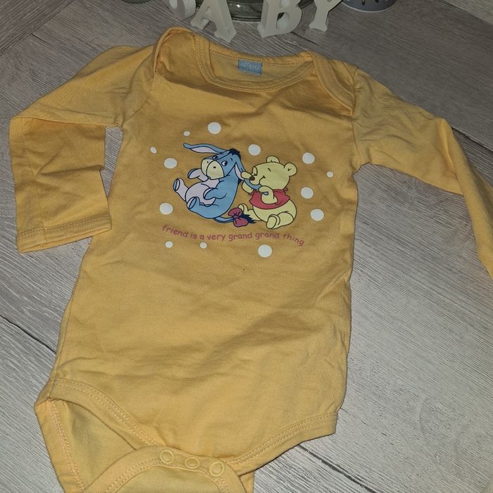 Body manches longues 80cm winnie disney