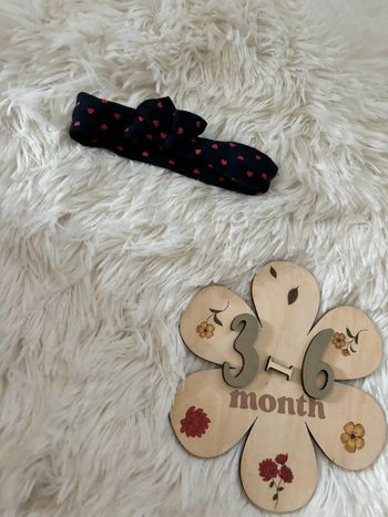 Bandeau Marine et rouge