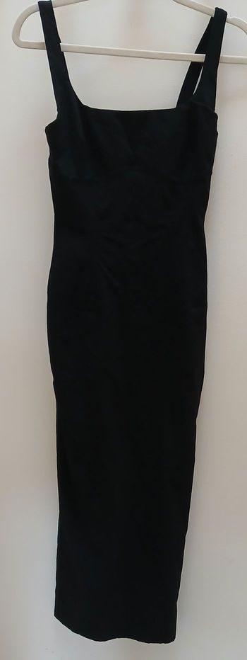 Robe Longue Fendu Noire Stretch Bershka – Taille 36 (S) 