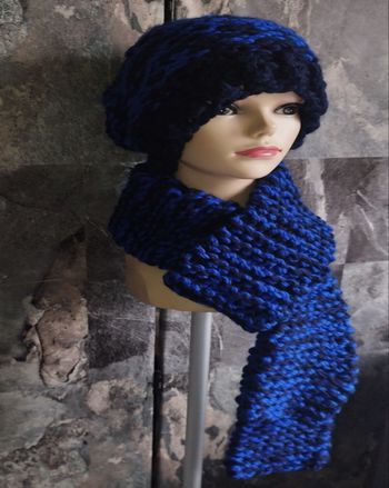 Ensemble Bonnet Écharpe unisexe