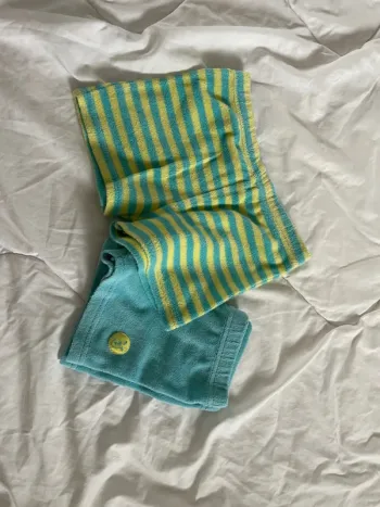 Ensemble deux short coton éponge