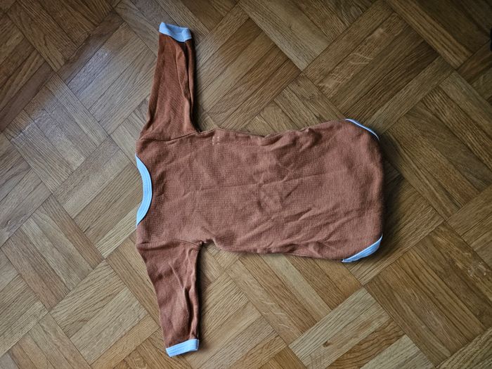 Body marron La Manufacture des bébés français - Taille 1 mois - photo numéro 4