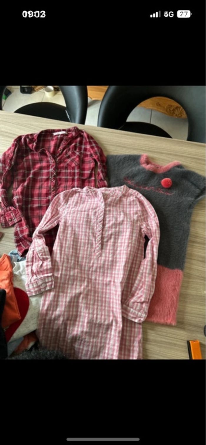 Lot vêtements fille 8 ans - photo numéro 2