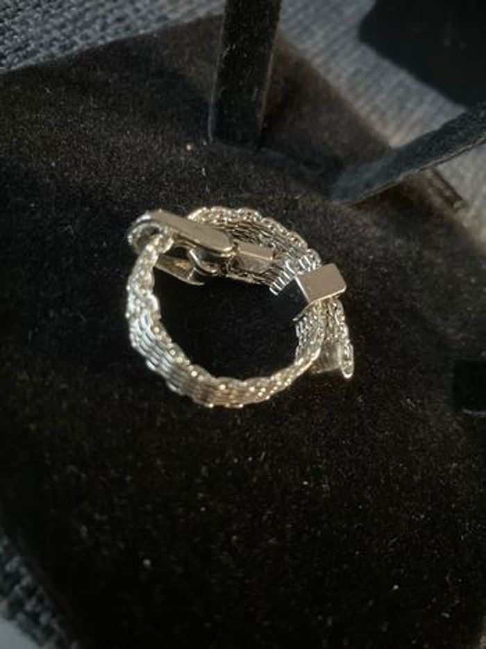 Bague ceinture métal réglable - photo numéro 7