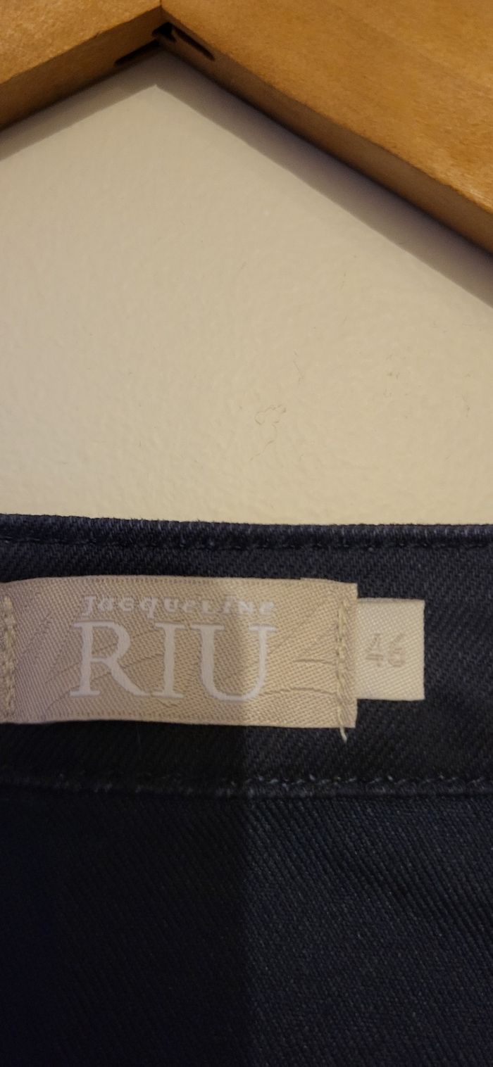 Veste jean bleu marine - photo numéro 7