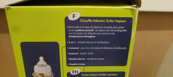 Chauffe biberon, petit pot et stérilisation Babymoov - photo numéro 5
