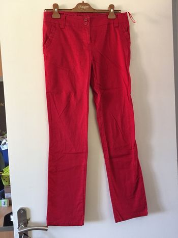 Pantalon rouge Mim Taille 38