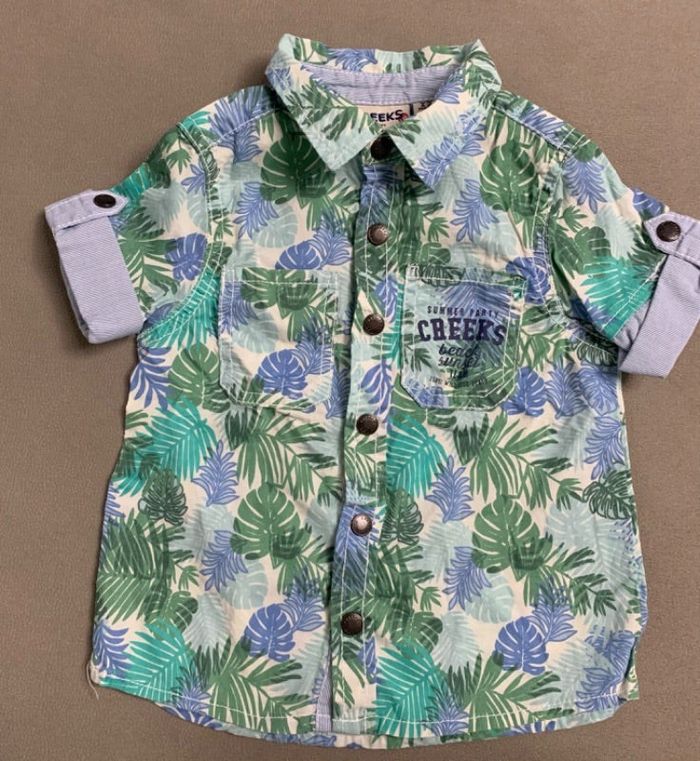 Chemise manches courtes