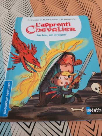 l apprenti chevalier au feu , un dragon cp/ce1  (3e)