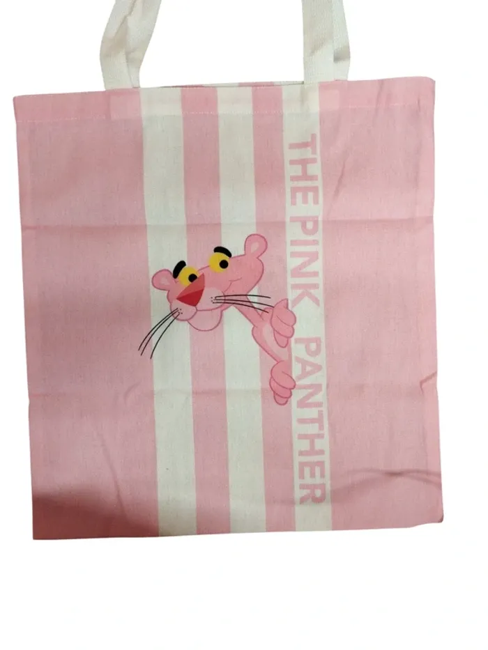 Tote bag sac cabas La Panthère Rose Pink Panther