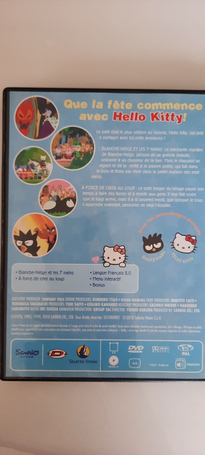 DVD hello kitty - photo numéro 3