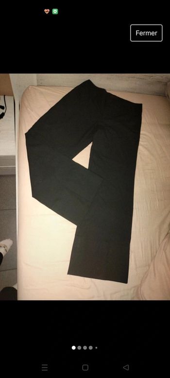 Pantalon classique de fête jambes larges