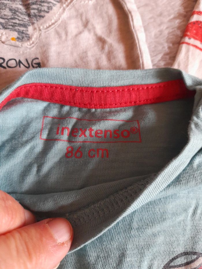 Lot 3 T-shirts Dinosaure - photo numéro 5