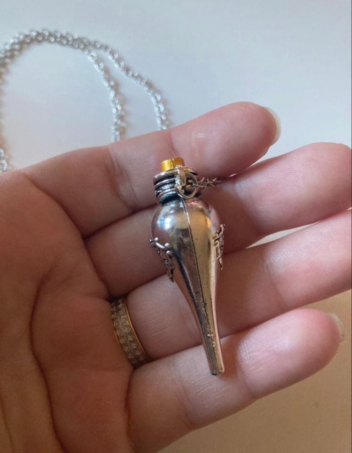 Collier NEUF Fiole de chance liquide Felix FELICIS Harry Potter - photo numéro 4