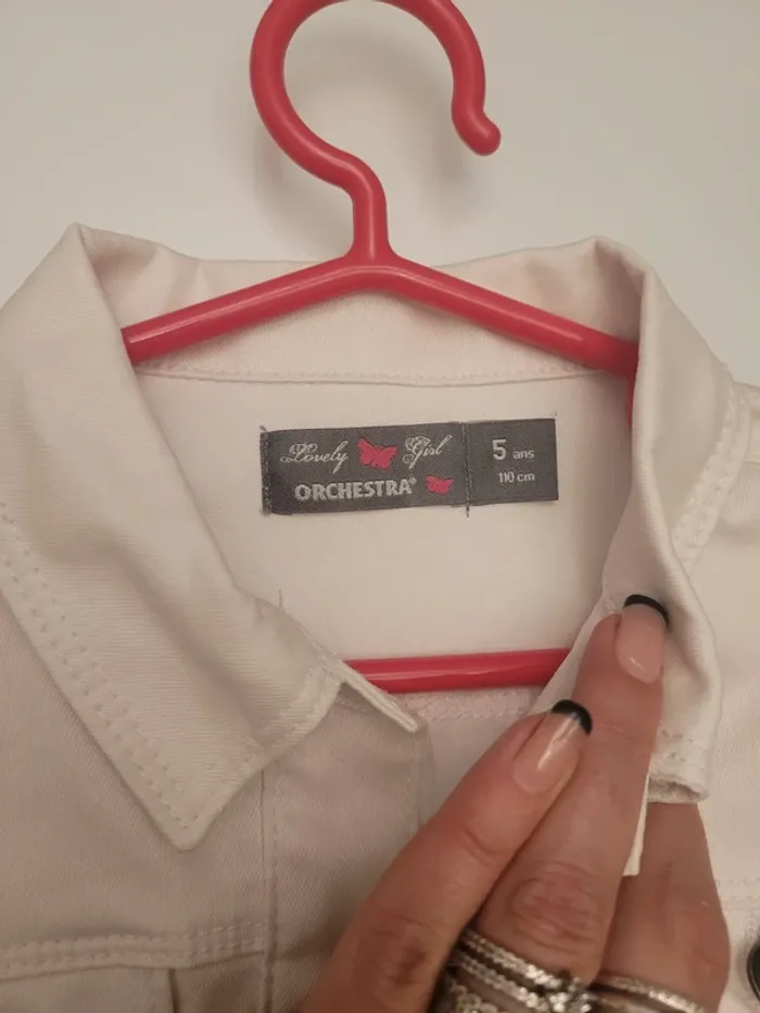 Veste blanche 5 ans Orchestra - photo numéro 3