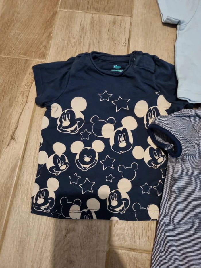 Lot de 4 t-shirt manches courtes 3 mois - photo numéro 2