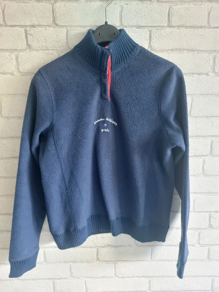 Pull polaire Tommy Hilfiger Girls taille 10/12 ans (L)