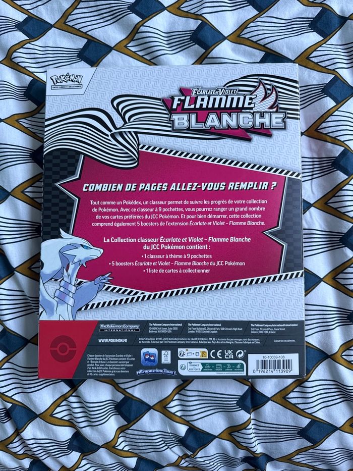Coffret classeur flamme blanche 10.5 - photo numéro 2
