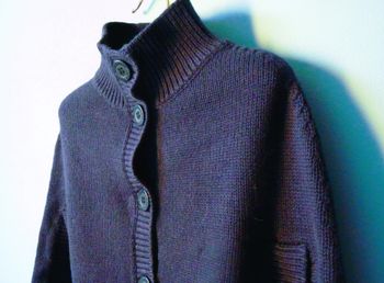 Manteau Cape Fille PETIT BATEAU laine 4 ans Mixte Bleu TBE