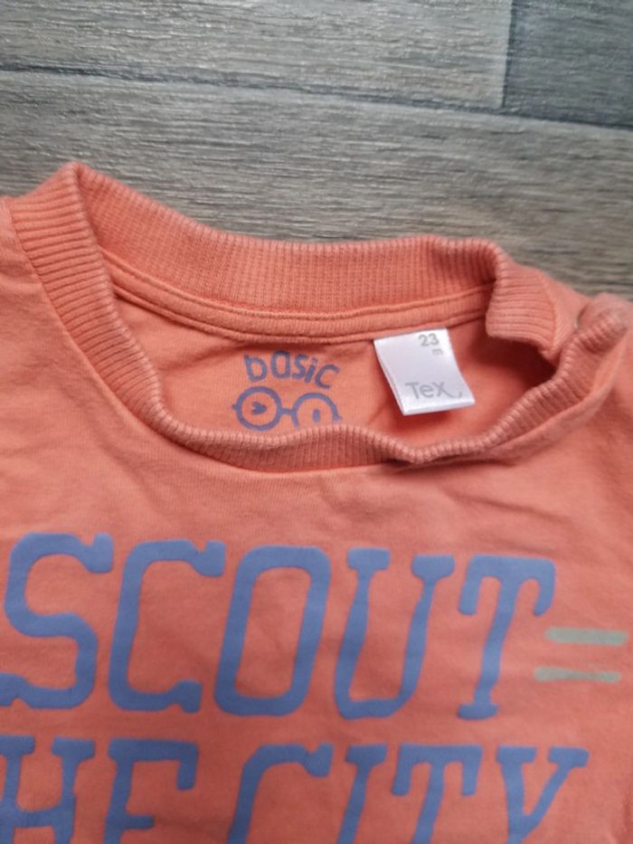 Lot de 2 t-shirts taille 2 ans bon état - photo numéro 2