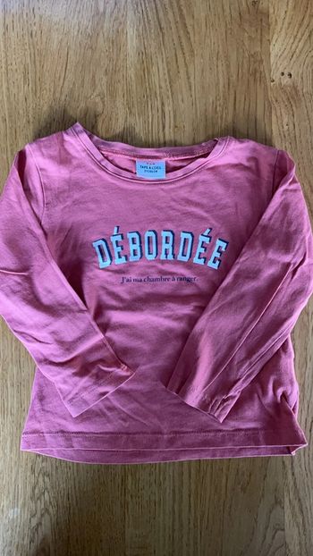 T-shirt manche longue 2 ans