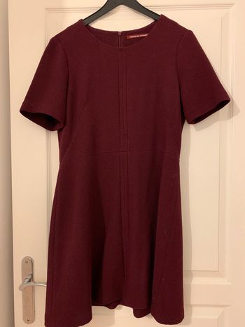 Robe Vonzi Comptoir des cotonniers bordeaux T. 40