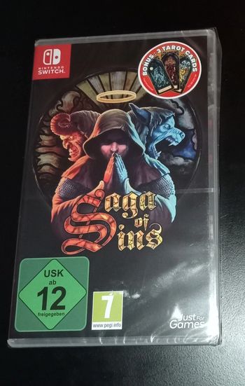 Saga of sins Nintendo Switch game New sealed