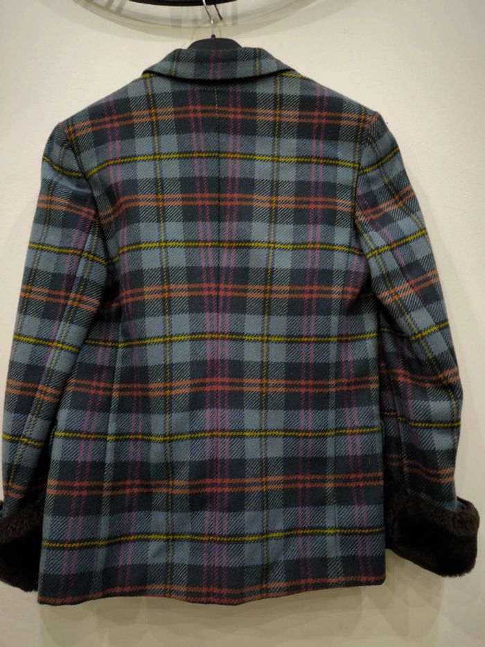 Veste costume en laine vintage taille 38 - photo numéro 4