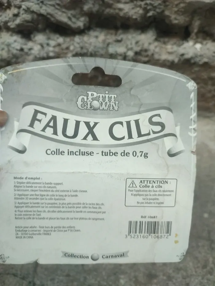Faux cils pour déguisement ou autre - photo numéro 6