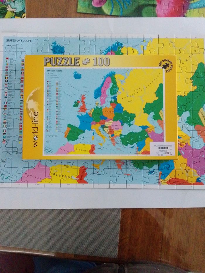 Puzzle 100 pièces