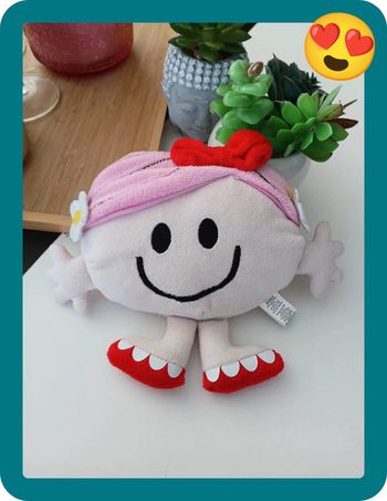 Péluche doudou Monsieur Madame 🌈🌿