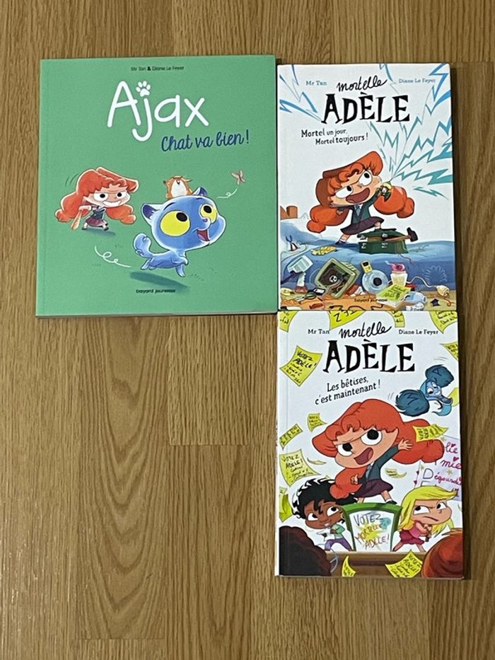 3 livres mortelle Adele