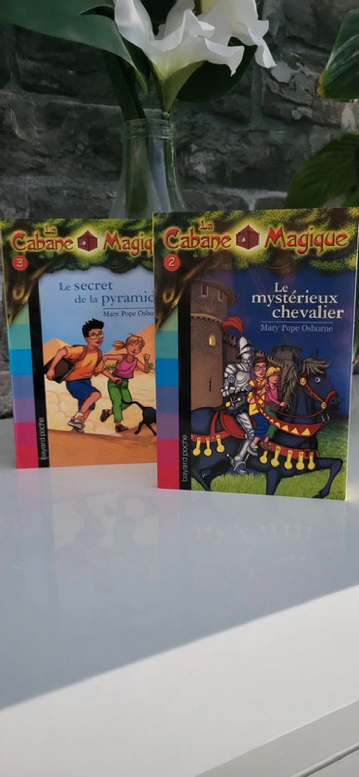 2 livres la cabane magique
