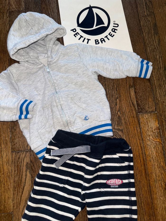 Ensemble petit bateau 6 mois - photo numéro 2