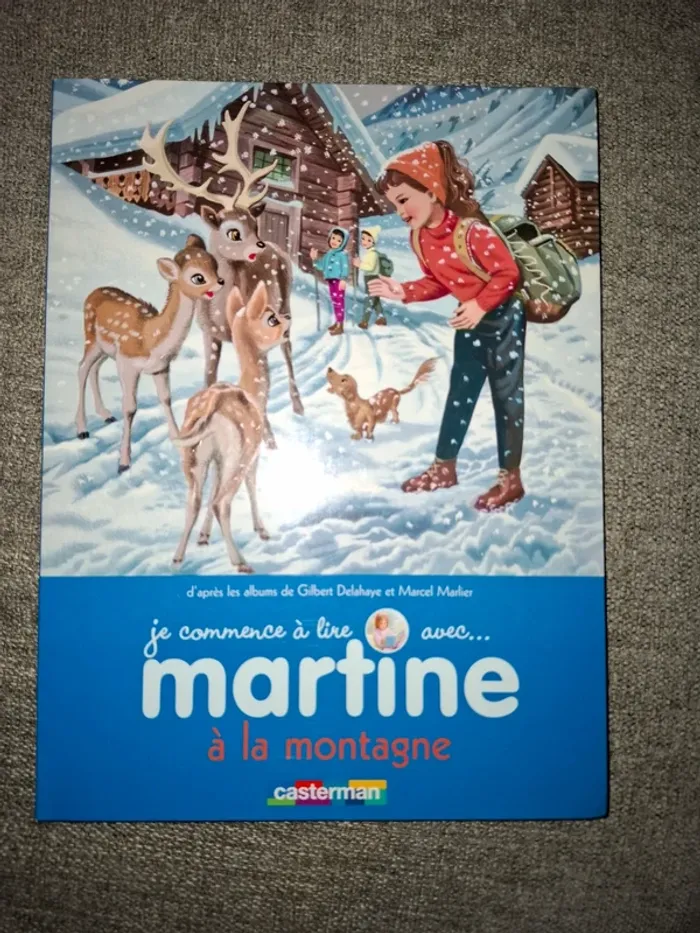 Livre "Je commence à lire avec Martine à la montagne
