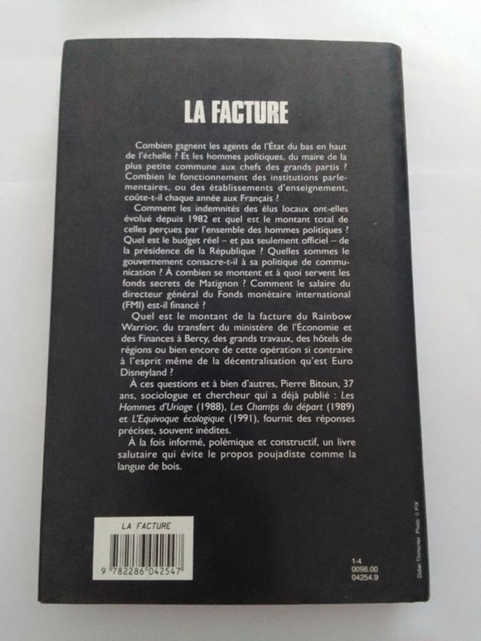 Pierre Bitoun - La facture - photo numéro 2