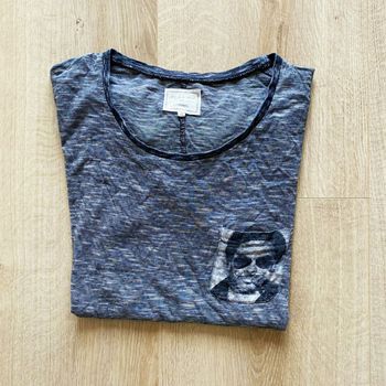 Life is a Joke T-Shirt Gris Eleven Paris Homme Exclusive Vintage Y2K en très bon état (Taille M)