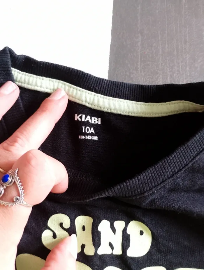 T-shirt manche courte Kiabi 10 ans - photo numéro 2
