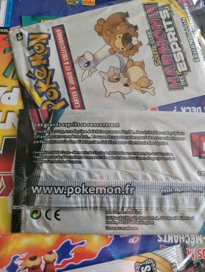 Magasine pokemon 2021 2022 booster mag - photo numéro 2