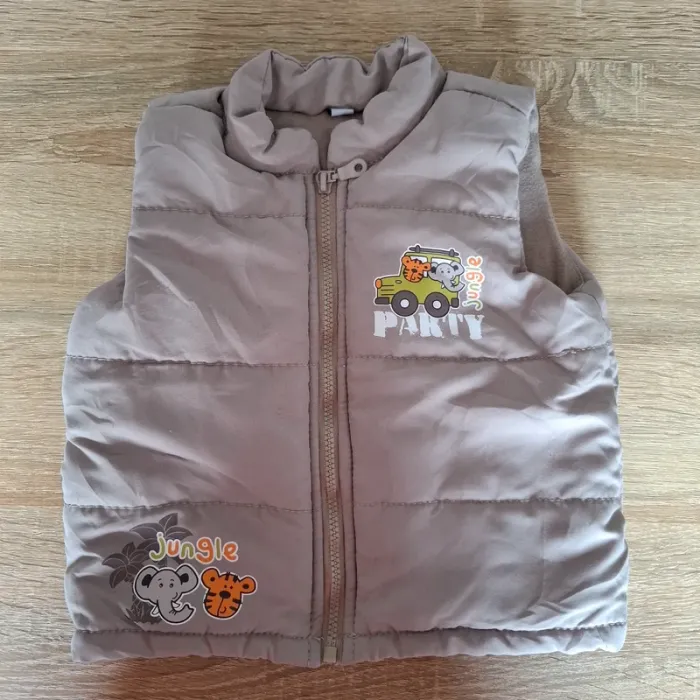 Veste doudoune sans manche 6 mois