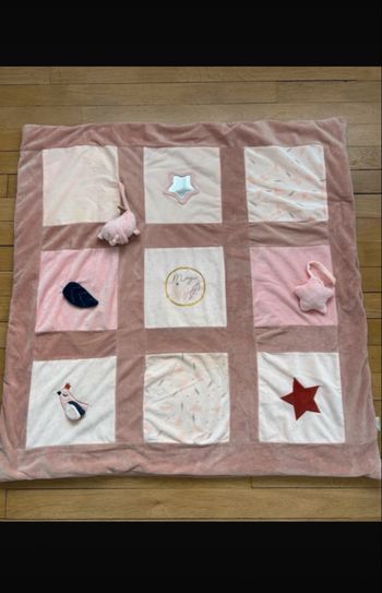 Tapis d’éveil en velours