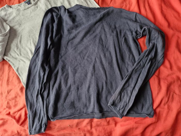 Pulls col romantique et boutons décoratifs dorés - photo numéro 8